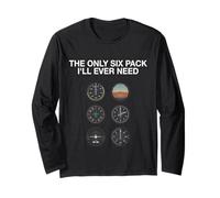 Camiseta The Only Six Pack I'Ll Ever Need Pilot Manga Larga