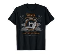 Camiseta The Power of a Woman with a Sewing Machine Camiseta