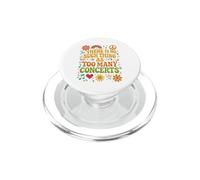 Camiseta There Is No Such Thing As Too Many Conciertos, Música PopSockets PopGrip para MagSafe