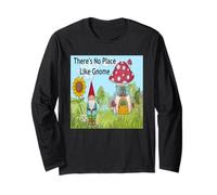 Camiseta There's No Place Like GNOME Manga Larga