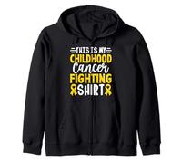 Camiseta This Is My Childhood Cancer Fighting Sudadera con Capucha