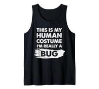 Camiseta This Is My Human Costume I'm Really a Bug Camiseta sin Mangas