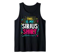 Camiseta This is my Sirius - Constellation Star Quote Camiseta sin Mangas