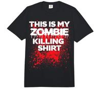 Camiseta This Is My Zombie Killing Comfort Colors Adult Heavyweight T-Shirt