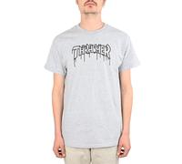 Camiseta Thrasher One-Liner S/S - Gris Deportivo