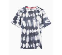 Camiseta Tie-Dye Relaxed ASICS Limited Series Metarun para hombre Negro,Blanco L