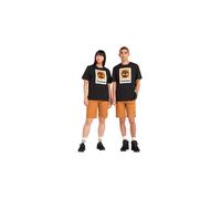 Camiseta timberland stack logo colored short sleeve tee negro M