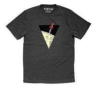 Camiseta Tintín Las Aventuras de Tintín: El Cohete Lunar - Gris (2017) - S