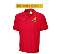 Camiseta Tipo Polo Algodón Personalizada Bordada Gas Safe Plomero Uneek