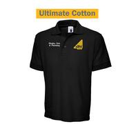 Camiseta Tipo Polo Algodón Personalizada Bordada Gas Safe Plomero Uneek
