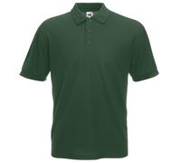 Fruit of The Loom Raglan Sleeve Polo, Vert/Vert Bouteille, Large para Hombre