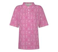 Camiseta tipo polo unisex de concienciación sobre el cáncer de próstata