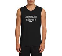 Camiseta Tirantes Algodon Hombre, Camiseta Deportiva de Alto Rendimiento para Hombre, Transpirable, sin Mangas, para Gimnasio, Correr, Entrenamiento, Ropa de Fitness