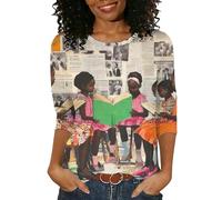 Camiseta Tirantes Beige Mujer Larga Lino Marino Divertidas Personalizadas Crochet Polar Malla Asimetrico Mujeres Capucha Colores Que Formales Girasoles Ahora Otoño Franelas Delantera