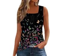 Camiseta Tirantes con Sujetador, Camisolas Camisetas Basicas Mujer, Tank Camisetas Top Sin Mangas Ropa Talla Grande Blusas Deporte Camiseta Palabra de Honor, Deportivo Top Mujer, XXL