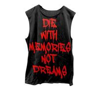 Camiseta Tirantes Hombre Entreno, Camiseta sin Mangas con Estampado gráfico de Halloween para Hombre, cómoda y Transpirable, para Entrenamiento de Verano