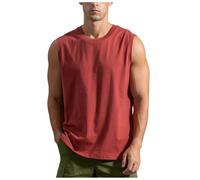 Camiseta Tirantes Hombre Ligero Transpirable Top Sin Mangas Hombre Ajustado Verano Gimnasio Verano Camisetas Compresión Hombres para Primavera Playa Casual Versátil