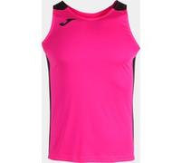 Camiseta tirantes hombre record ii rosa flúor negro 8-10