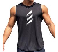 Camiseta Tirantes Hombre Running, Camiseta sin Mangas de Rendimiento atlético para Hombre, de Malla Transpirable, para Entrenamiento en Gimnasio y Uso Informal.
