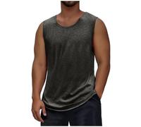 Camiseta Tirantes Hombre Verano Mis Pedidos Camiseta Sin Mangas Diario Deportivo Gym Secado Rápido Transpirable Color Sólido Casual Tank Top Playa T-Shirt Básica tee Chaleco Talla Grande 2025