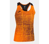 Camiseta Tirantes Joma Elite VIII Naranja Negro - Camiseta Tirantes Niña MKP
