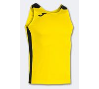 Camiseta Tirantes Joma Record II Amarillo Negro - Camiseta Tirantes Hombre MKP