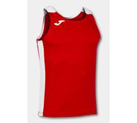 Camiseta Tirantes Joma Record II Rojo Blanco - Camiseta Tirantes Hombre MKP