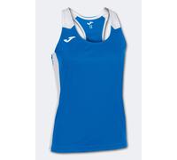 Camiseta Tirantes Joma Record II Royal Blanco - Camiseta Tirantes Niña MKP