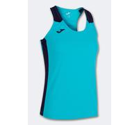 Camiseta Tirantes Joma Record II Turquesa Flúor Marino - Camiseta Tirantes Mujer MKP