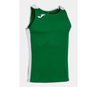 Camiseta Tirantes Joma Record II Verde Blanco - Camiseta Tirantes Hombre MKP