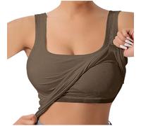 Camiseta Tirantes Mujer Deporte Sin Mangas Camisetas Tops Blanca Blusa