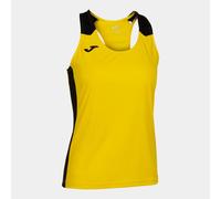 Camiseta Tirantes Mujer Joma Record II 901396 Transpirable - Talla: XS, Color: Amarillo Negro