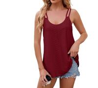 Camiseta Tirantes Mujer, Sujetador Camisolas Blanco Plateado Top Negro Running Naranja Roja Marino Deportivos Deporte Womens Lencero Camiseta Deporte Sin Mangas Tallas Grandes Tank Top Mujer, L