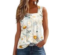 Camiseta Tirantes Mujer Talla Grande, Tank Top, Built Summer Gimnasio Basicas Gym con Sujetador Hippie Running Naranja Fiesta Talla Grande Encaje Blusa Cuello V Camiseta Deporte Mujer Sin Mangas L