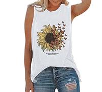Camiseta Tirantes Mujer Verde Militar Manga Hombreras Algodon Oversize Hombros Tops Seda a Solo Dama Aesthetic Volante Tie Carne Flores Lunares Satinada Originales Estampado