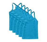 Camiseta Tirantes niña Camiseta Tirantes Blanca Classiques pour Enfants pour Les Filles Colores Sólidos Cómodos Sin Mangas Respirables Unterhemd Ropa Verano Amarilla Top Deportivo
