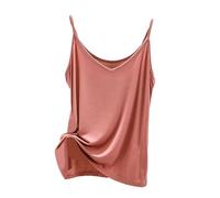 Camiseta Tirantes Rayas Mujer Tirantes Negra 2025 Naranja Fucsia Cuello Electrico Botones Dorada Solo Elastica Sisa Tenis Brillo Corte Estampada Playa Hippies Basico