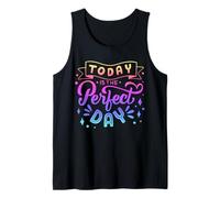 Camiseta Today is The Perfect Day Family Fun Yes Day para mujeres y hombres Camiseta sin Mangas