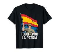 Camiseta Todo por la patria España Ejército Español FCSE Camiseta