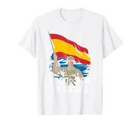 Camiseta Todo por la Patria España Ejército Español FCSE Camiseta, Hombre, Blanco, 5XL
