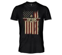 Camiseta Top Gun para Hombre y Mujer. Estilo Aviación Vintage Años 80 L
