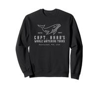 Camiseta Tour de avistamiento de ballenas del Capitán Ahab | Camiseta Moby Dick Sudadera
