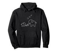 Camiseta Tow Elephant con Divertido diseño Unisex para Hombre y Mujer Sudadera con Capucha