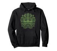 Camiseta Tradicional Celtic Pagan Greenman Sudadera con Capucha