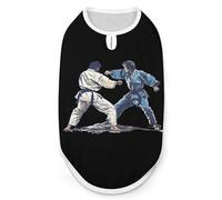 Camiseta tradicional de judo Gokyo Of Kodokan para perros, camisetas de verano para mascotas, camiseta sin mangas transpirable para cachorros y gatos pequeños