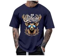 Camiseta tradicional para hombre, estilo vintage, básica, de manga corta, camiseta deportiva, estampada, Oktoberfest, gran tamaño, camiseta bávara, D2 Armada, M