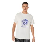 ASICS Camiseta funcional 'FUJITRAIL' azul / blanco perla M azul / blanco perla