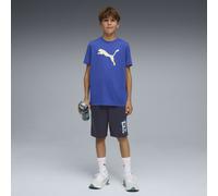 Camiseta Train All Day Essentials con ícono PUMA Cat juvenil, Accesoiros, Azul, 5-6Y 5-6Y