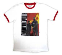 Camiseta Twenty One Pilots Side Stand Ringer, Blanco, S