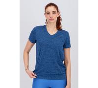 Camiseta de manga corta con cuello de pico Under Armour Tech™ Twist para mujer Aegean Azul / Negroout Marino Azul L